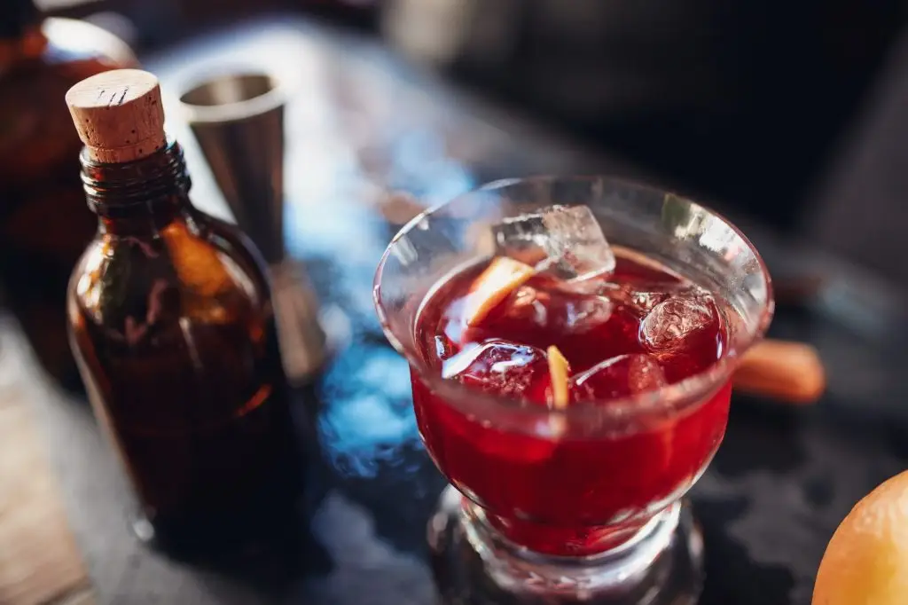 A drink negroni-cocktail made by Metropolitan School of Bartending - Course - Sign up